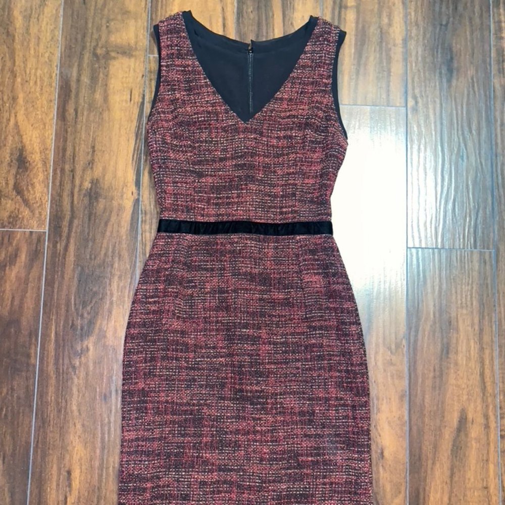 Authentic Dolce&Gabbana Tweed Sleeveless Dress 38